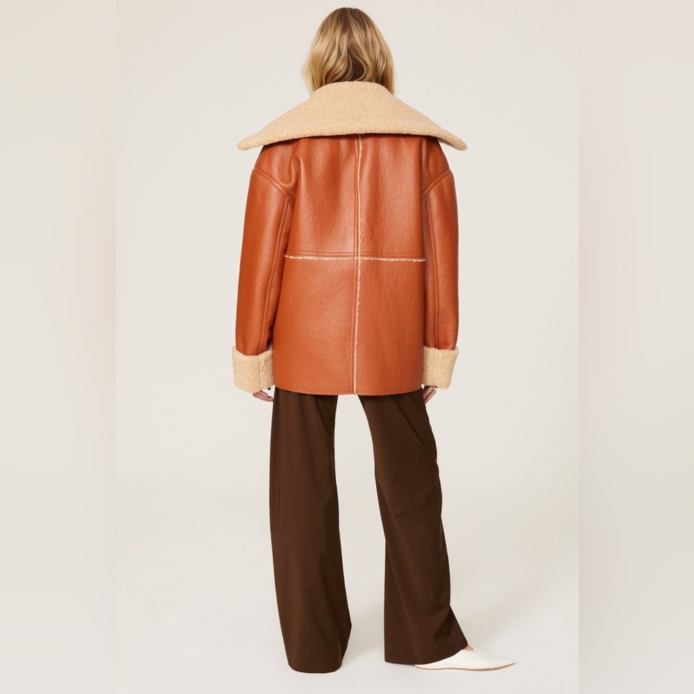 Nanushka Beryl Faux Leather Coat